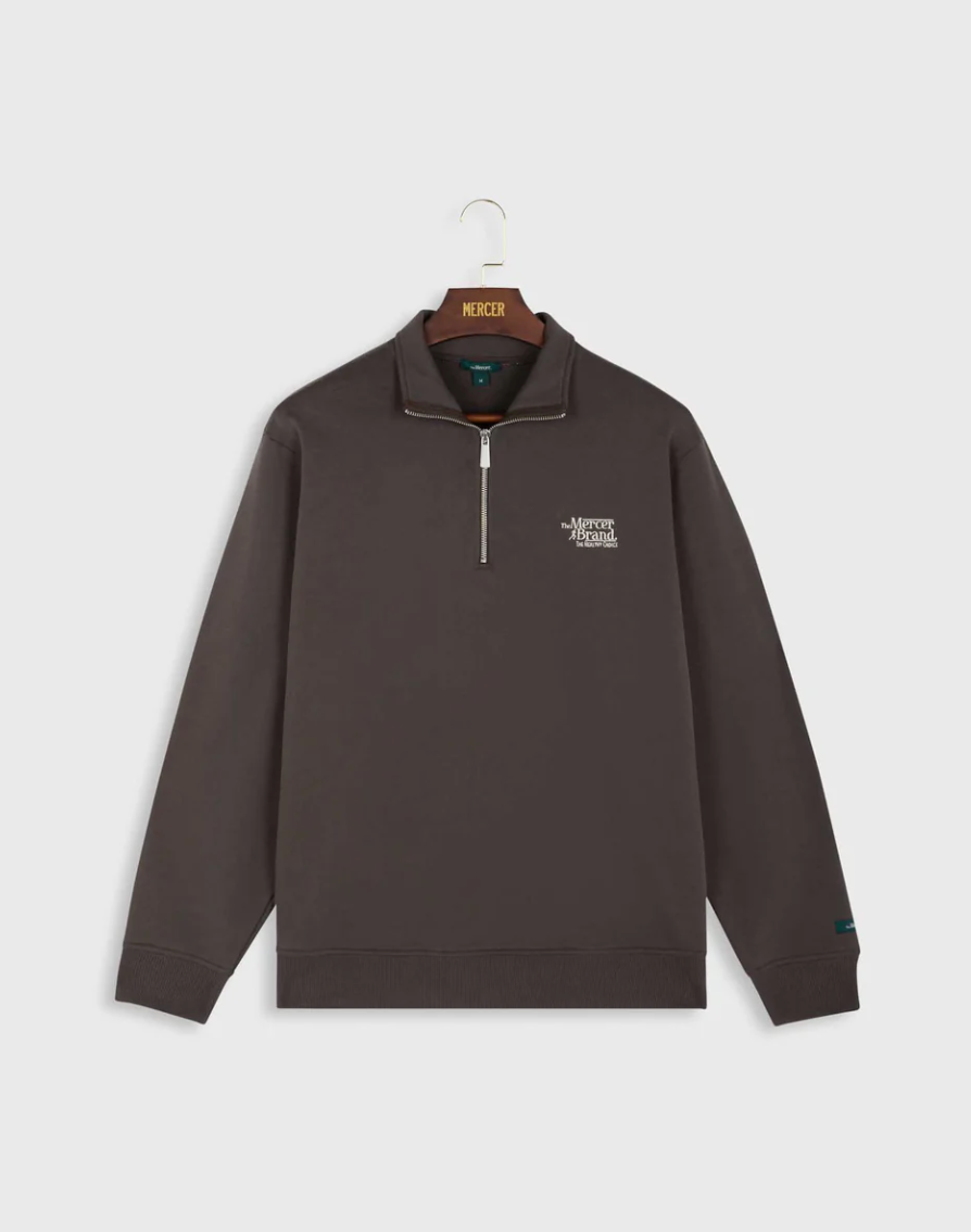 Sweat zippé mixte MERCER (2 couleurs)