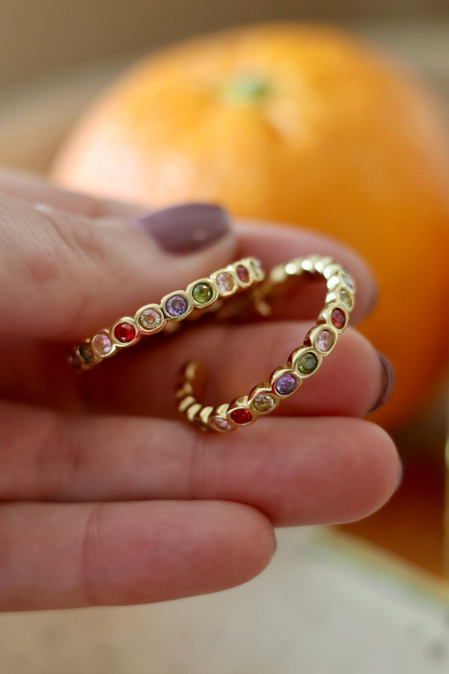 Boucles d'oreilles Meni