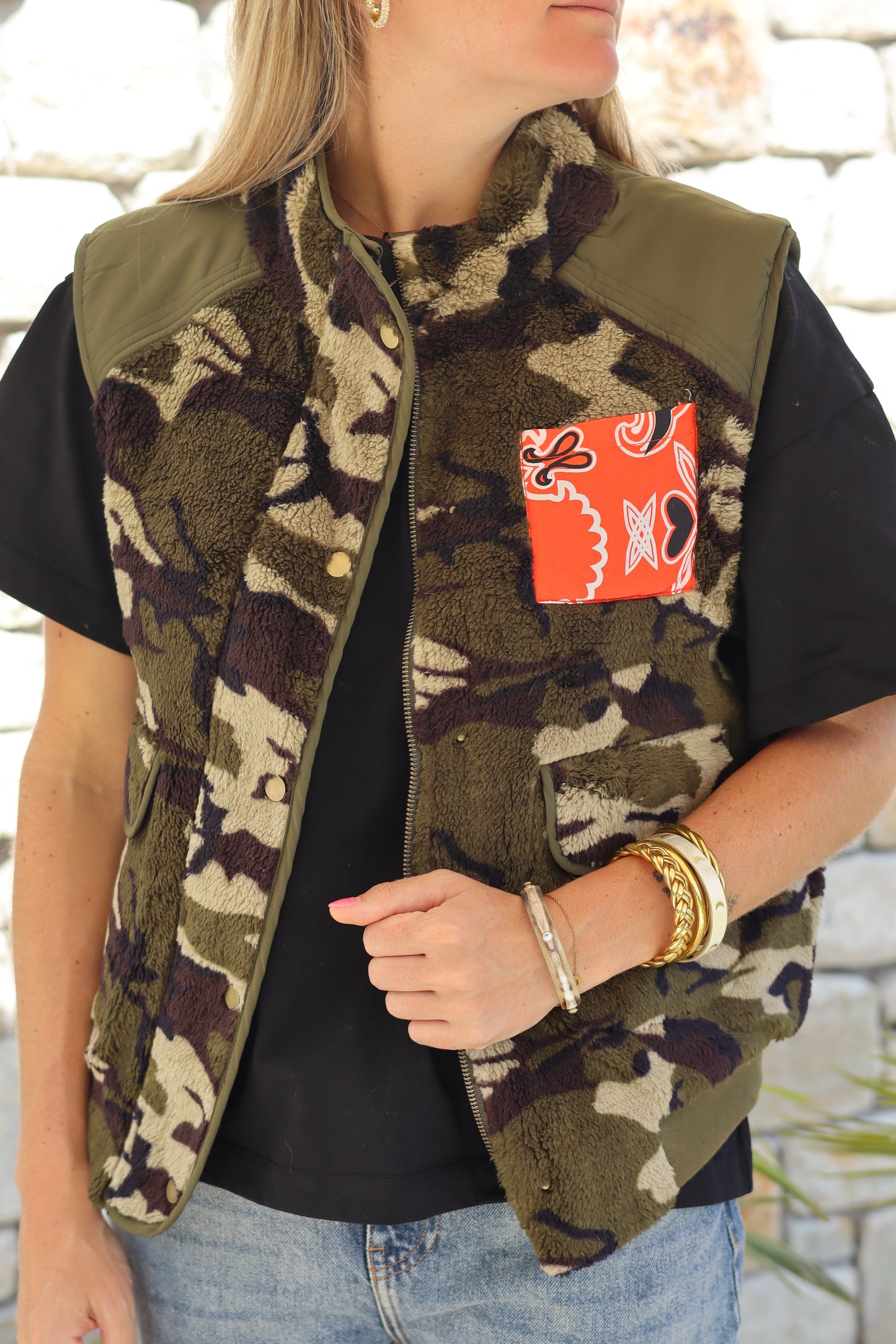 Gilet/Veste teddy Erika