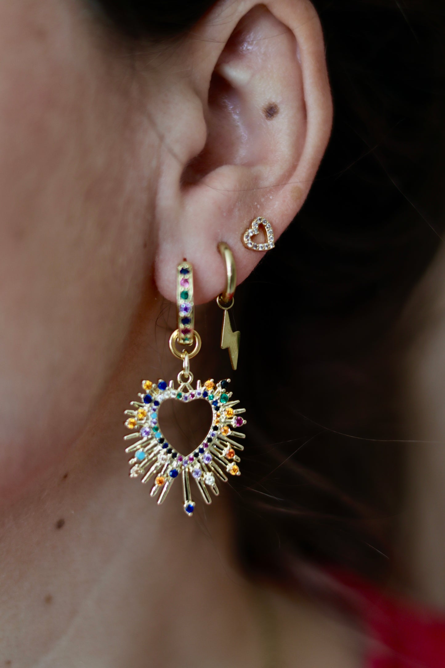 Boucles d'oreilles Elfy