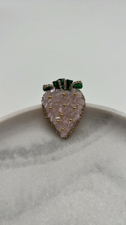 Broche Fraise