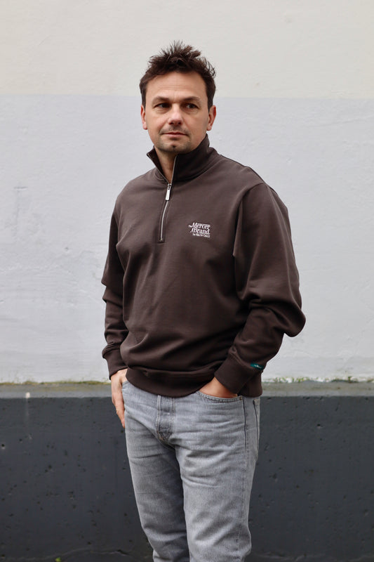 Sweat zippé mixte MERCER (2 couleurs)