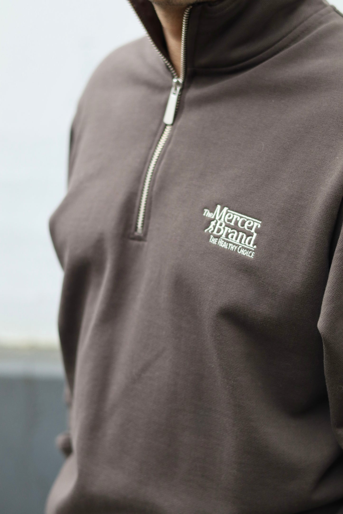 Sweat zippé mixte MERCER (2 couleurs)