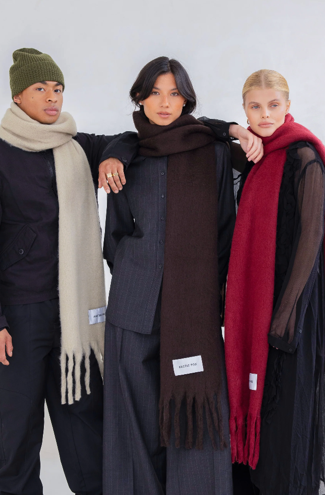 Echarpe Reykjavik (2 couleurs ❤️🤎)