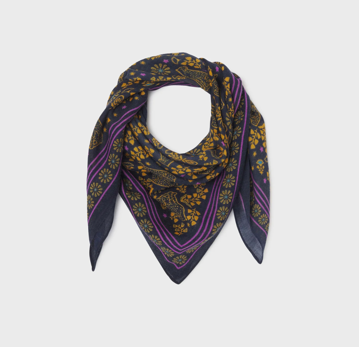 Foulard Constance (deux coloris 💜💙)