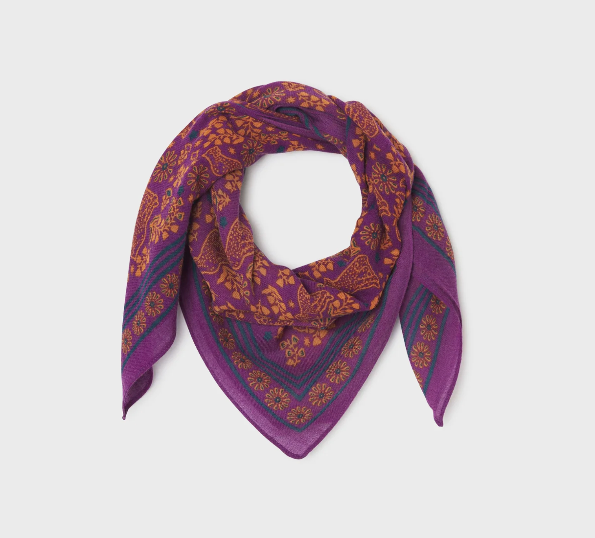 Foulard Constance (deux coloris 💜💙)