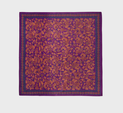 Foulard Constance (deux coloris 💜💙)