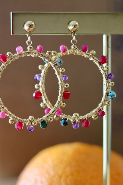 Boucles d'oreilles Eidan