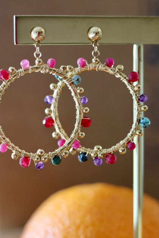 Boucles d'oreilles Eidan