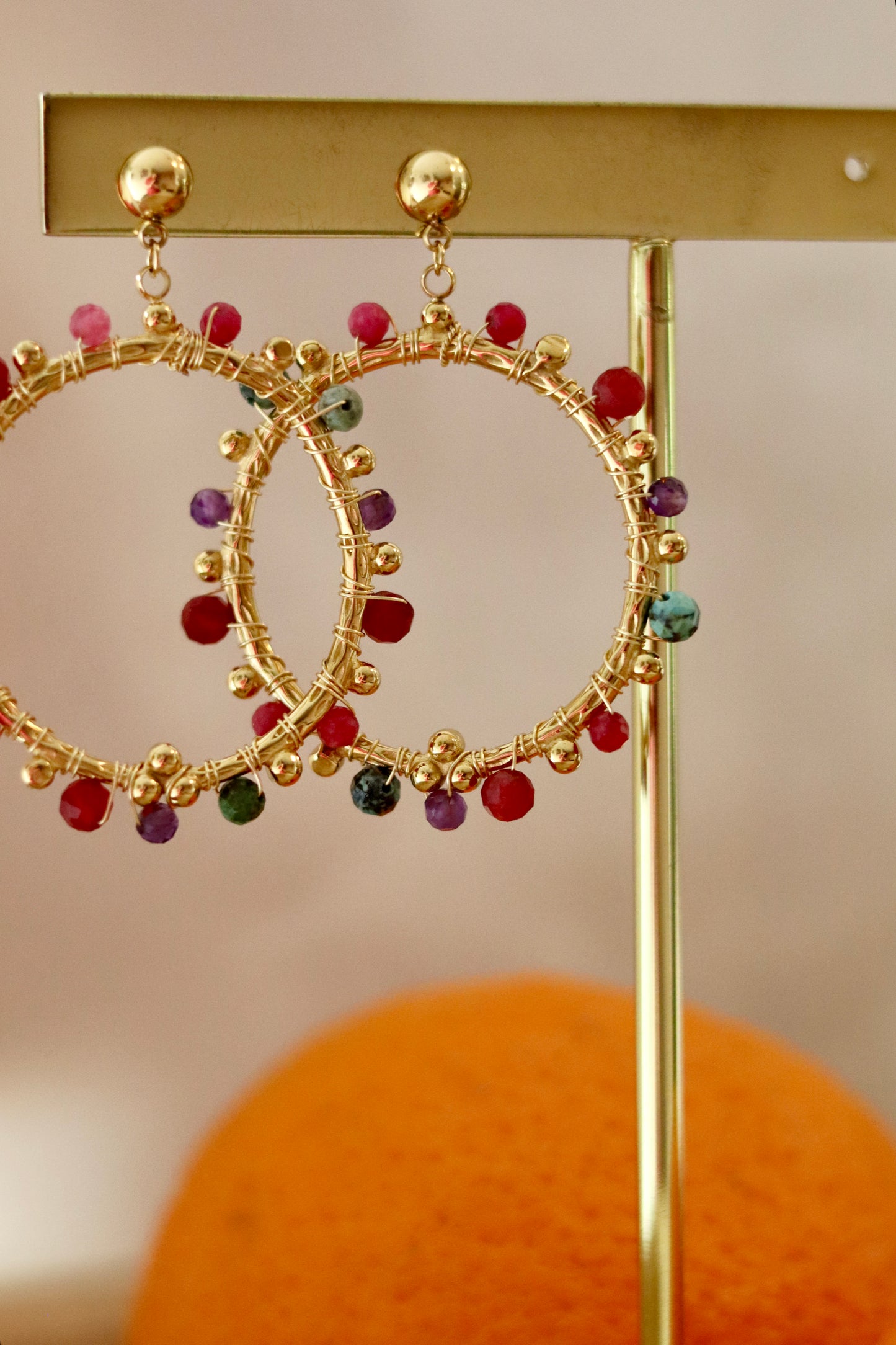 Boucles d'oreilles Eidan