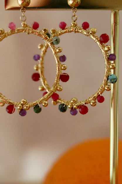 Boucles d'oreilles Eidan