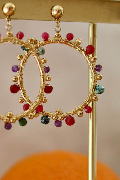 Boucles d'oreilles Eidan