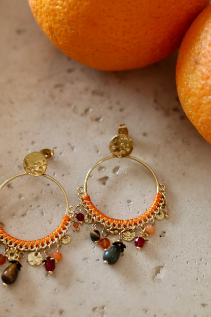 Boucles d'oreilles Kina