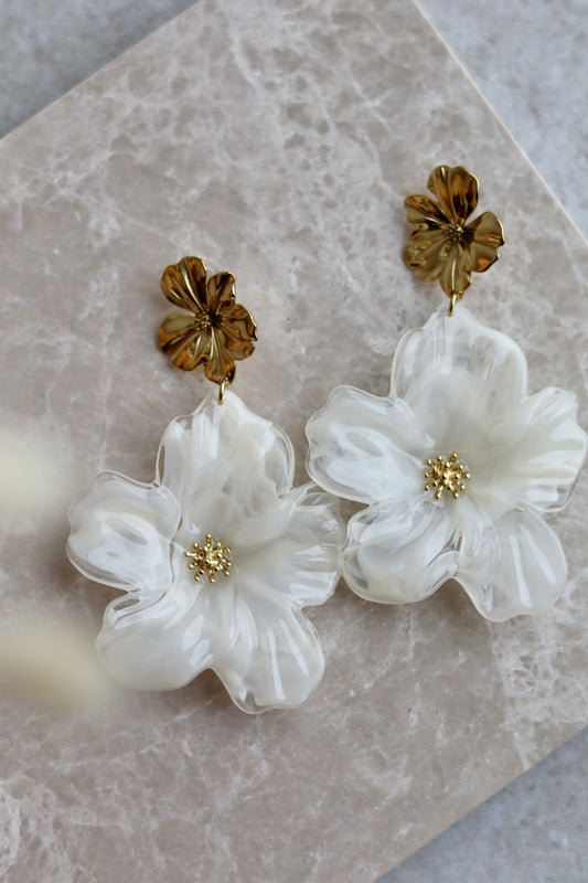 Boucles d'oreilles Flo