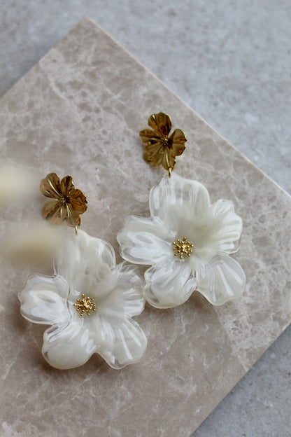 Boucles d'oreilles Flo