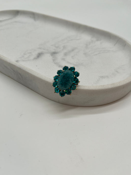 Broche Blue