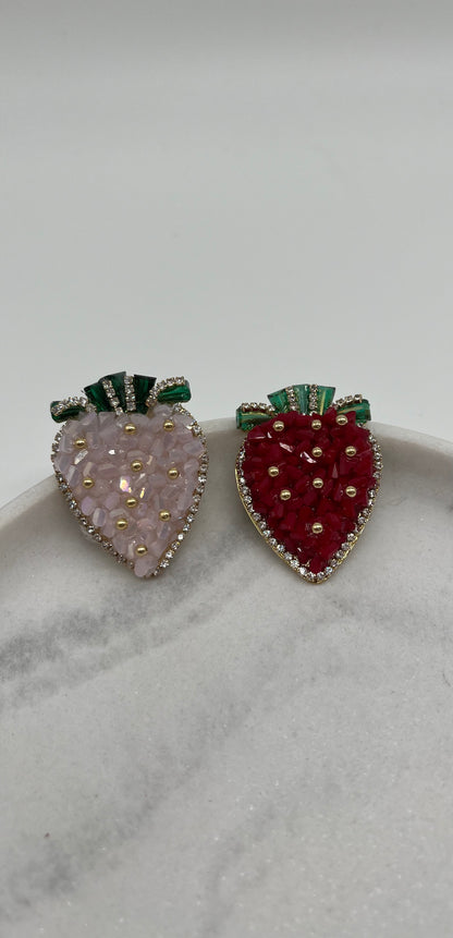 Broche Fraise