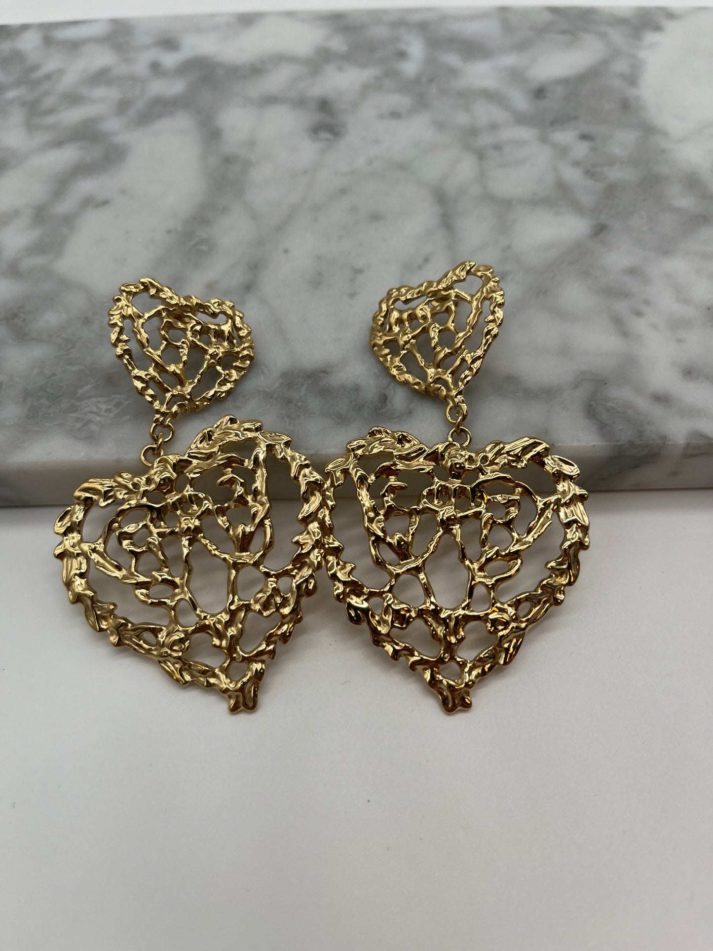 Boucles d'oreilles Coeur