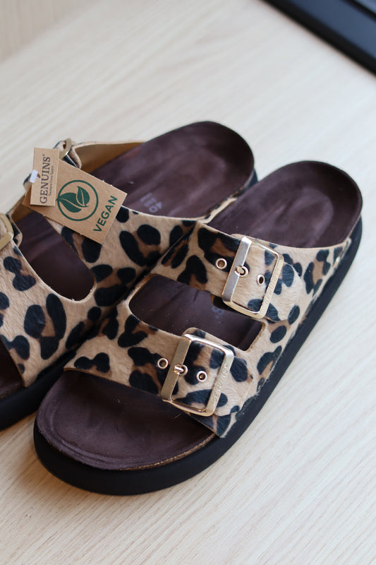 Sandales Honolulu Vegan - Léopard