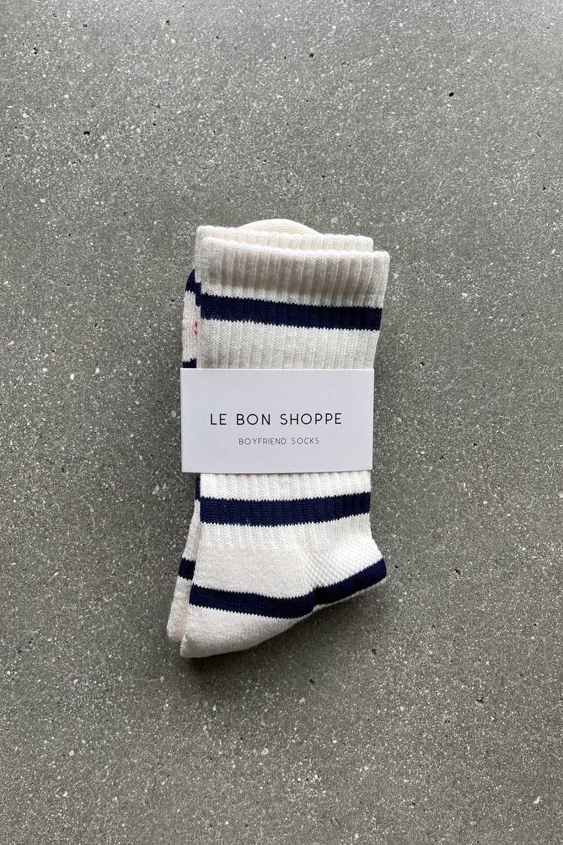 Chaussettes Boyfriend White