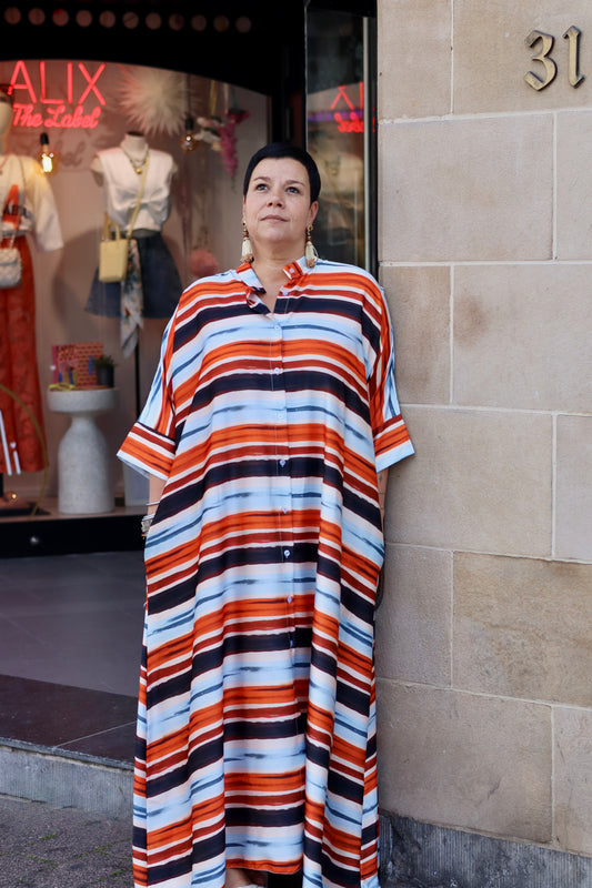 Robe Sanas lignées