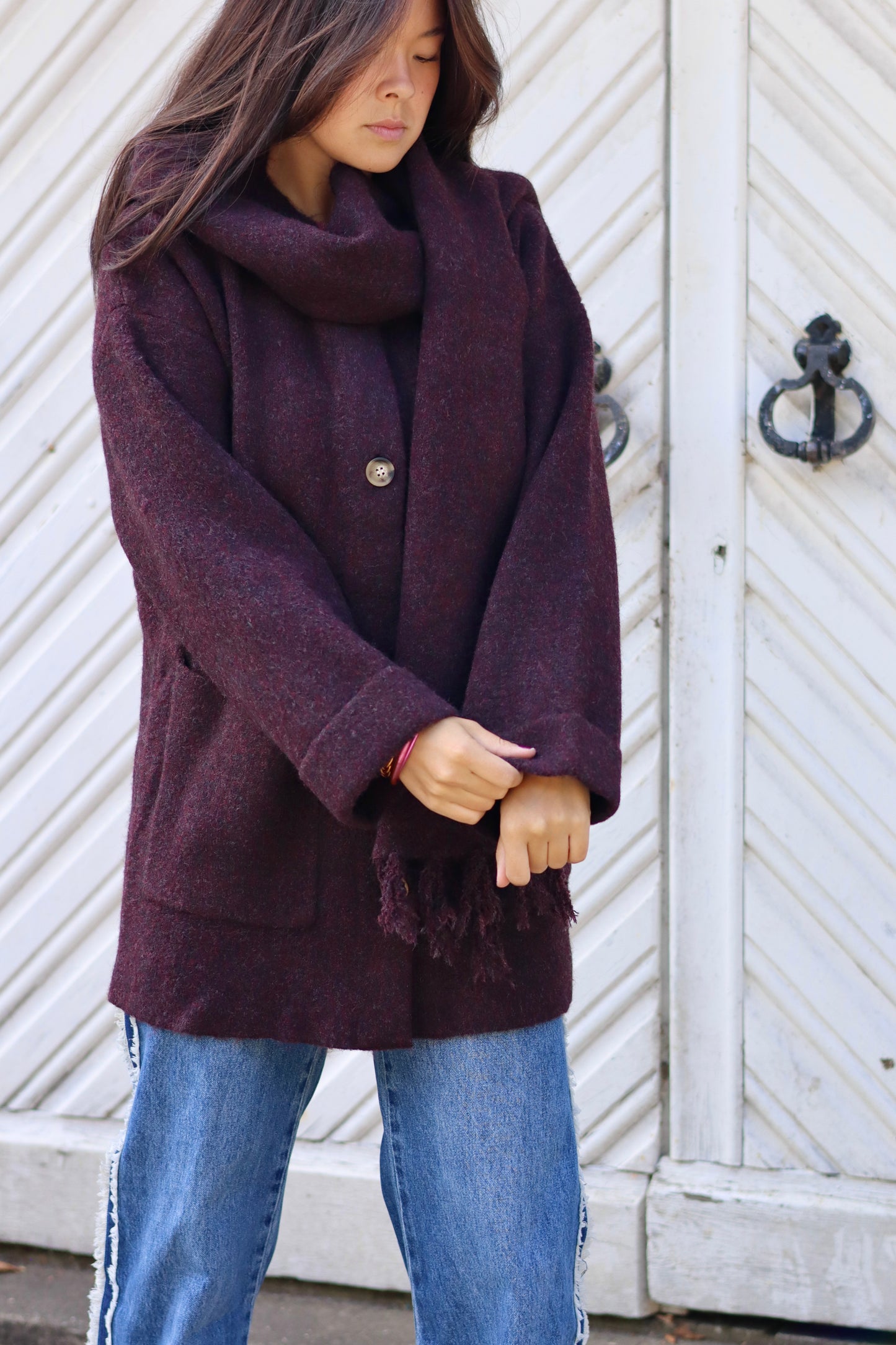 Gilet Sofi + écharpe