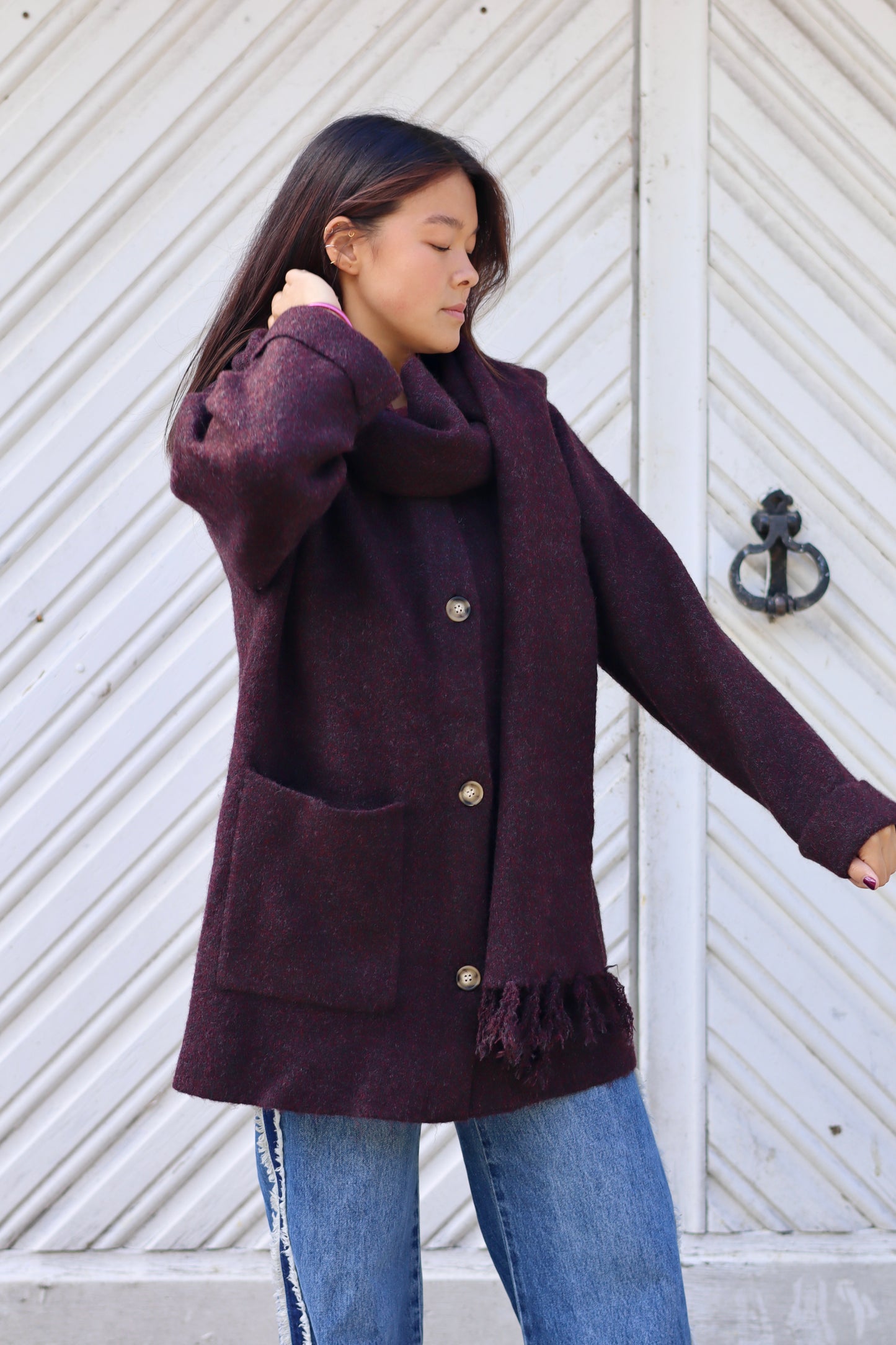 Gilet Sofi + écharpe