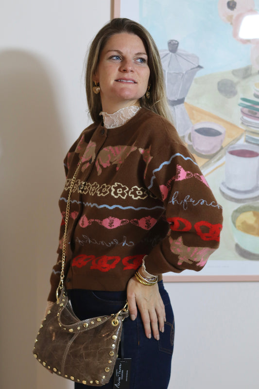 Cardigan Abyssin