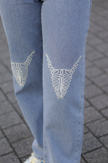 Jeans Alix buffles