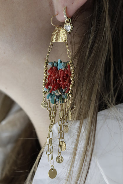 Boucles d'oreilles Cora